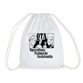 OTA Surgical Assistant Trend Sister - Drawstring Bag - white - Front