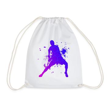 Innebandy Floorball Hommes Femmes Salibandy - Sac de sport léger - blanc - Devant