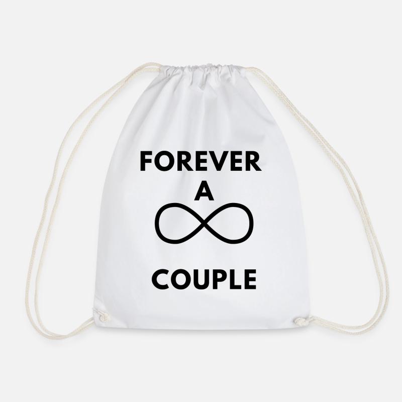 Forever A Couple - Turnbeutel - Weiß