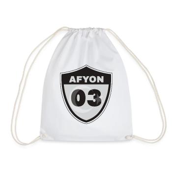 Afyon - Turnbeutel - Weiß - Vorne