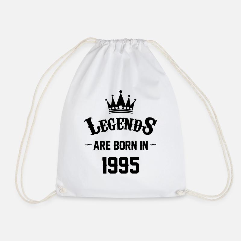 Legends are Born in 1995 - Turnbeutel - Weiß