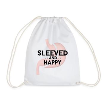 Gastric Bypass and Gastric Bypass Operation Design - Drawstring Bag - white - Front
