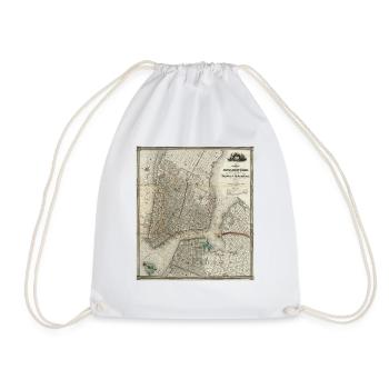 New York, 1840 - Sac de sport léger - blanc - Devant
