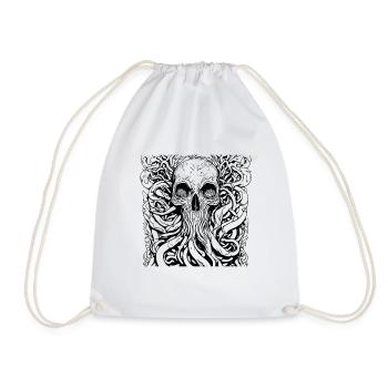 Conception de pieuvre en métal - Sac de sport léger - blanc - Devant
