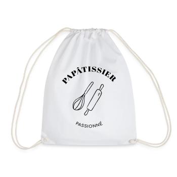 Papatissier passionné - Sac de sport léger - blanc - Devant