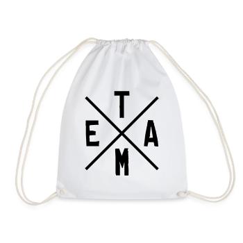 Team Design 1 - Drawstring Bag - white - Front