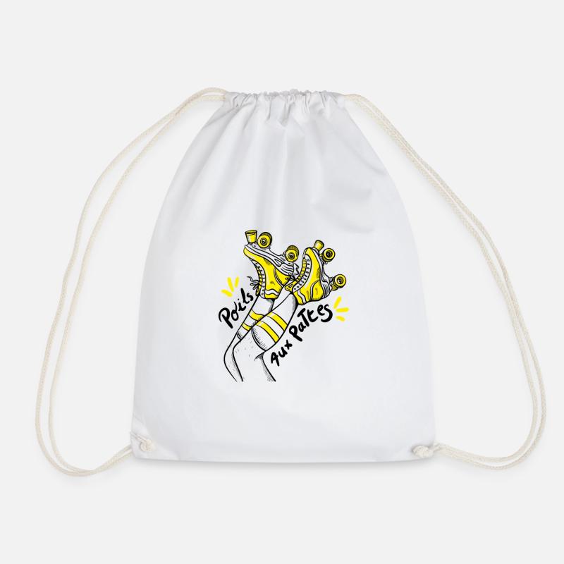 Poils Aux Pattes - Sac de sport léger - blanc