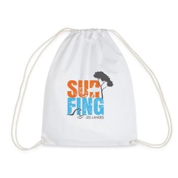 012c Surfing2 - Sac de sport léger - blanc - Devant
