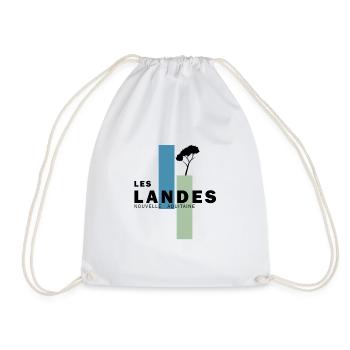 033c LES LANDES7 - Sac de sport léger - blanc - Devant
