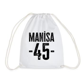 Manisa 45 – Kultur aus Türkiye - Turnbeutel - Weiß - Vorne