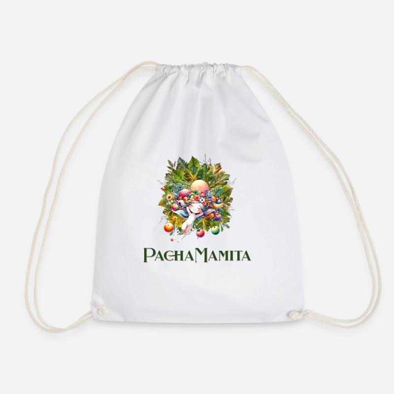 PachaMamita - Turnbeutel - Weiß
