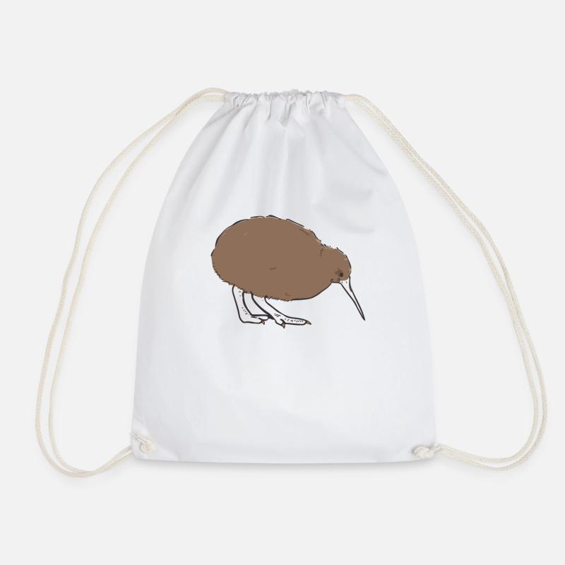Kiwi Kiwi New - Drawstring Bag - white