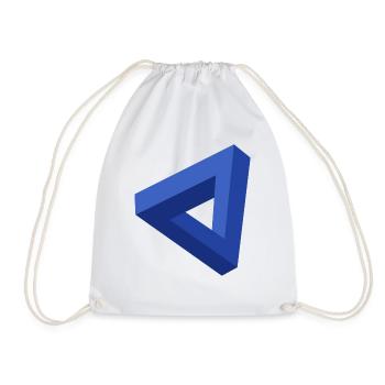 Trioptic - Drawstring Bag - white - Front