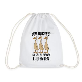 J’en ai assez, je vais voir mes filles - Sac de sport léger - blanc - Devant