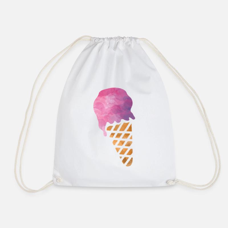 Eiscreme - Turnbeutel - Weiß