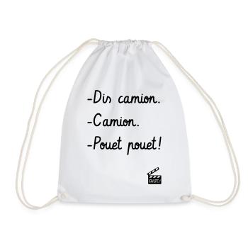 Dis Camion ☀️ Les Bronzés - Réplique Culte - Drôle - Sac de sport léger - blanc - Devant