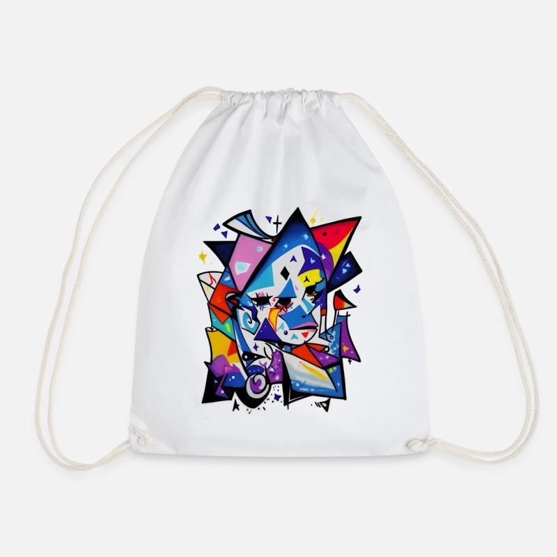 Graffiti - Sac de sport léger - blanc