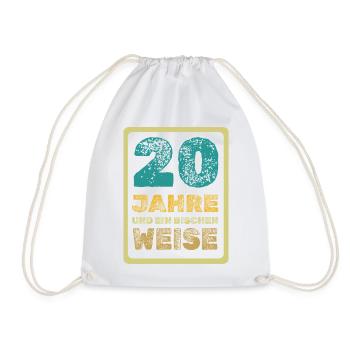 20 - Turnbeutel - Weiß - Vorne