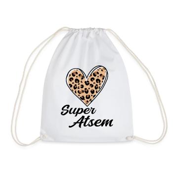 Super atsem - Sac de sport léger - blanc - Devant