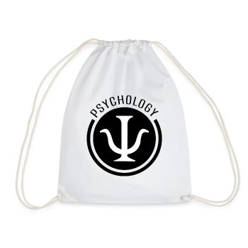 Psychologie Student Psychologe Psychology Symbol - Turnbeutel - Weiß - Vorne