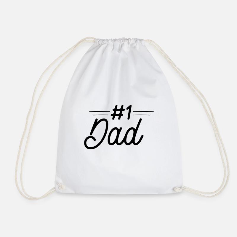 Dad design - Turnbeutel - Weiß