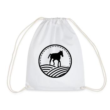 Sport équestre Liberté Poulain Ross - Sac de sport léger - blanc - Devant