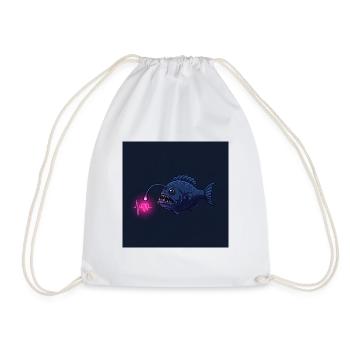 Fascinant pêcheur en haute mer : le mystère brillant - Sac de sport léger - blanc - Devant