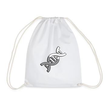 DNA - Illustration - Drawstring Bag - white - Front