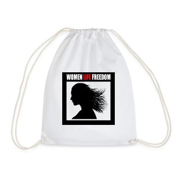 Women life freedom - Sac de sport léger - blanc - Devant