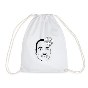 Martin Luther King - Drawstring Bag - white - Front