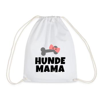 Hunde Mama - Turnbeutel - Weiß - Vorne