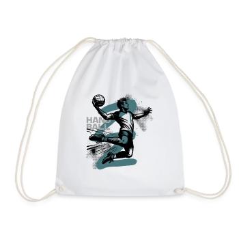 Handball - Sac de sport léger - blanc - Devant