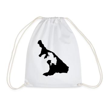 Usedom - Drawstring Bag - white - Front