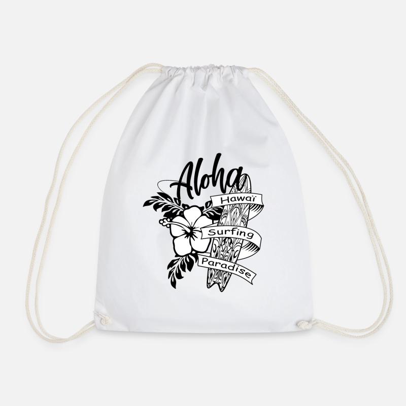 aloha - Sac de sport léger - blanc