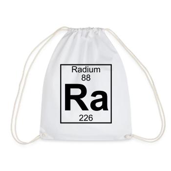 Radium (Ra) (element 88) - Drawstring Bag - white - Front
