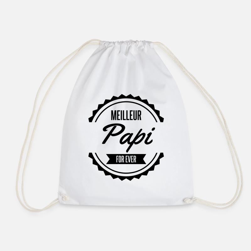 meilleur papi - Sac de sport léger - blanc