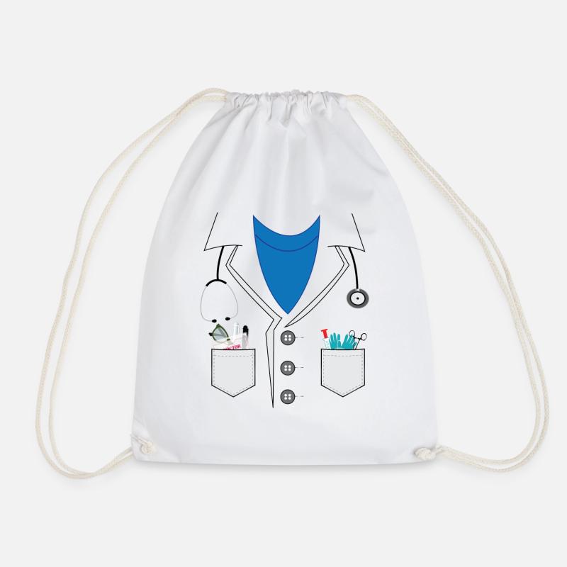 Doktor - Turnbeutel - Weiß