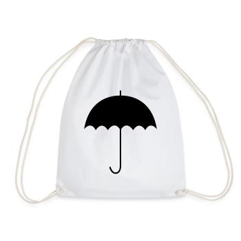 parapluie - Sac de sport léger - blanc - Devant