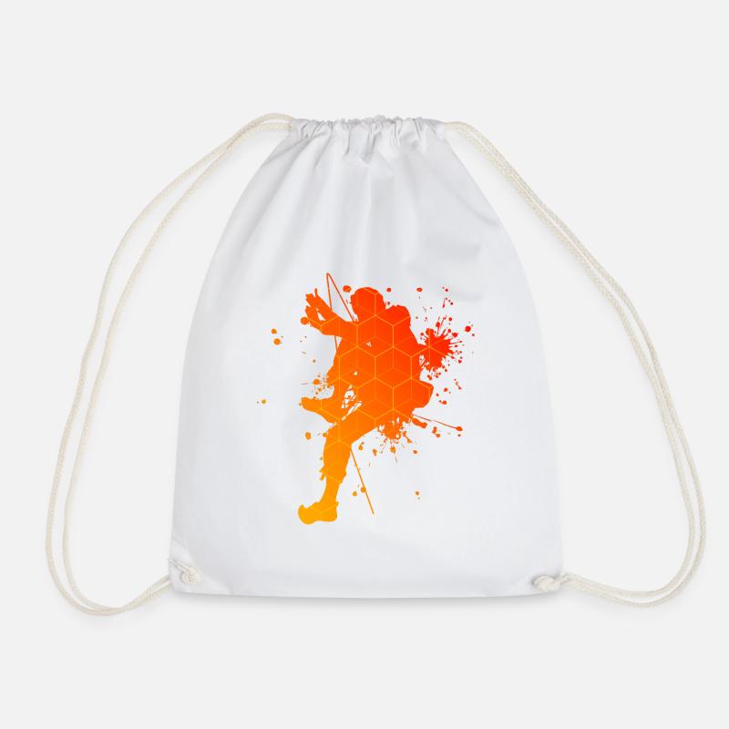 Climbing Bouldering Bouldering Women's Bouldering - Drawstring Bag - white
