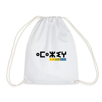 AMAZIGH SYMBOLE BERBERE Z IMAZIGHEN BIJOU KABYLE - Sac de sport léger - blanc - Devant