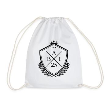 Abi 25 - Drawstring Bag - white - Front
