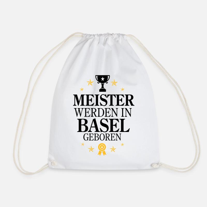 Meister Basel - Turnbeutel - Weiß