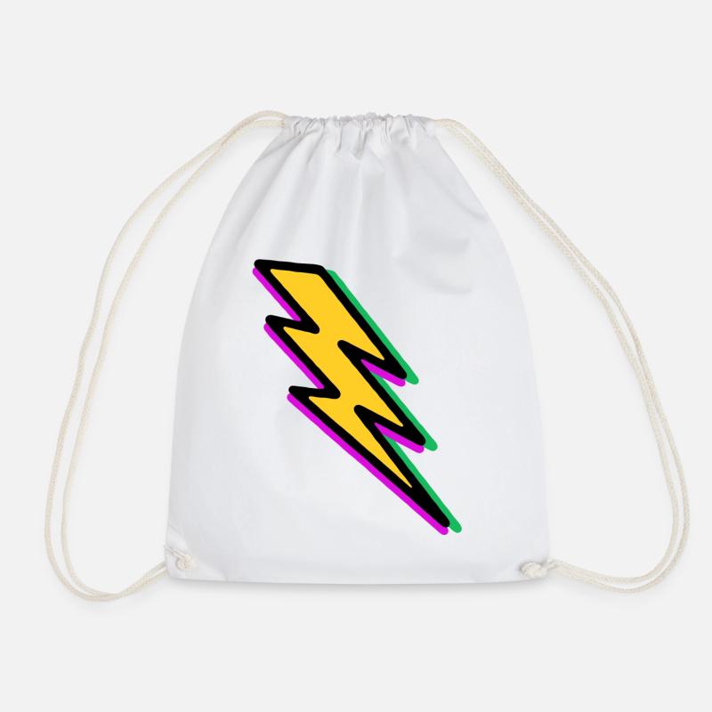 Éclair - Sac de sport léger - blanc
