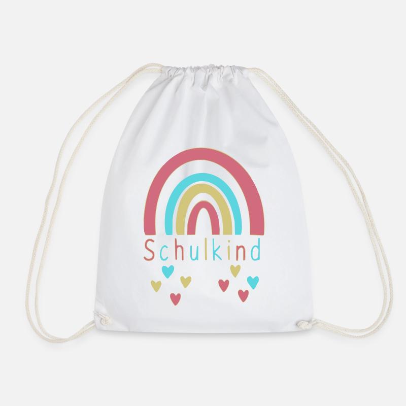 Schulkind - Turnbeutel - Weiß