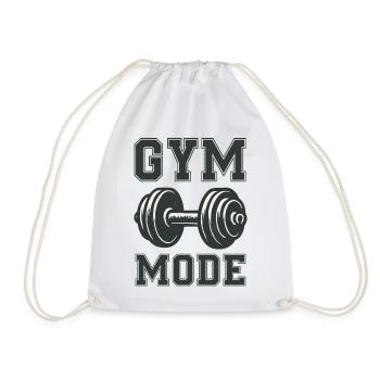 Gym Fashion - Drawstring Bag - white - Front