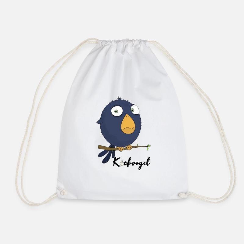 Kackvogel - Turnbeutel - Weiß