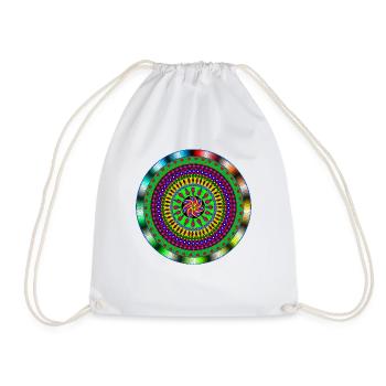 Mandala - Sac de sport léger - blanc - Devant