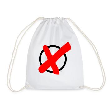 croix élection - Sac de sport léger - blanc - Devant