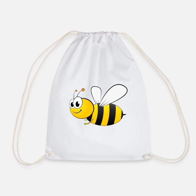 fleißiges Bienchen - Drawstring Bag - white
