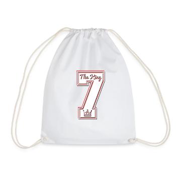 Collection THE KING "7" - Sac de sport léger - blanc - Devant